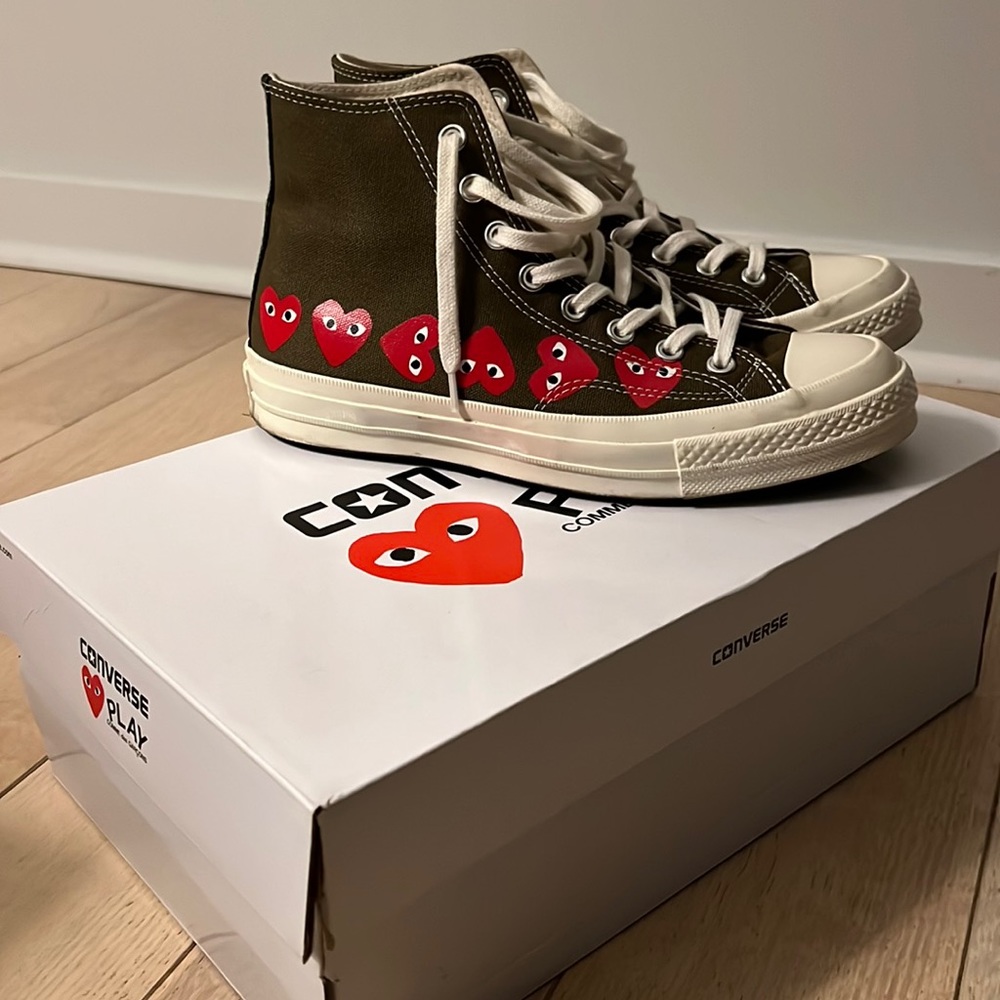 Converse Play Comme Dee Garçons